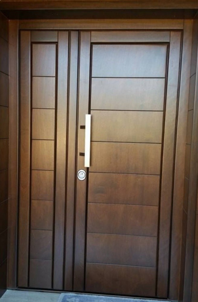 fabrication porte en bois  - 6