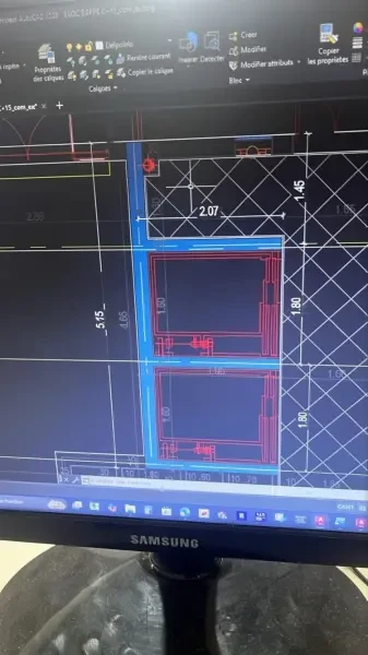 Calcul mètre et dessin et visites - 1