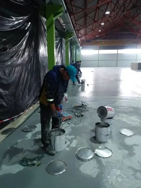 Revetement Sol Industriel Resine - 1