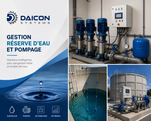 Gestion de réserve d eau & pompag - 1