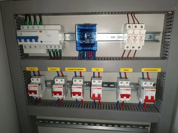 Câblage des armoires électrique - 1