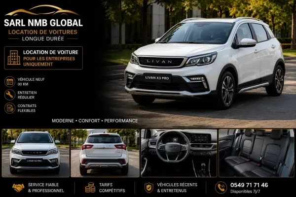 Location voiture pour société uni - 1