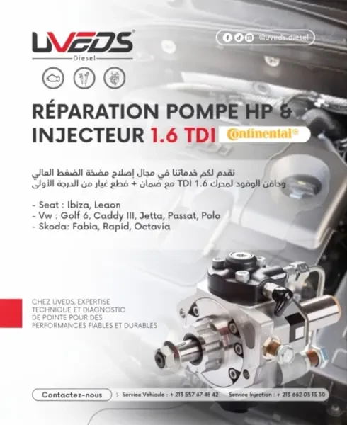 Réparation Pompe HP & Injecteurs - 1