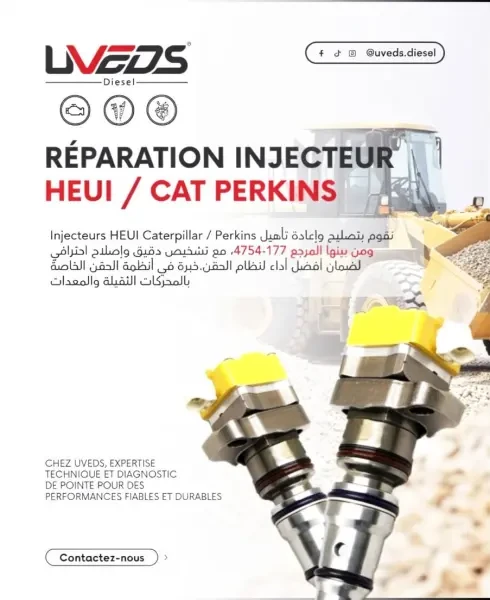 Réparation Injecteurs HEUI / CAT - 1
