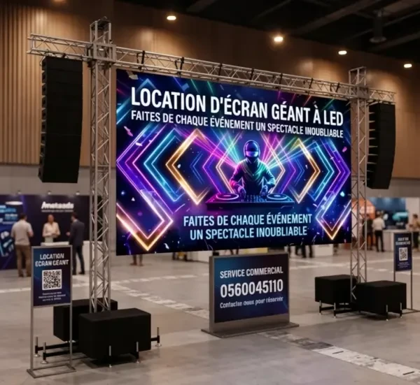 Location Décran Géant A LED - 1