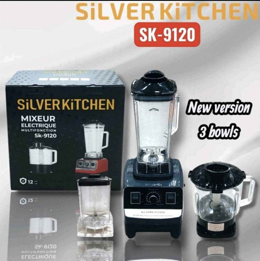 Blender 3 Tasses Silver Kitchen - 3