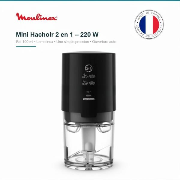 Mini Hachoir 220 W 100 ml Fabriqu - 1
