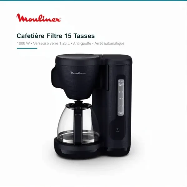 Cafetière Filtre 15 Tasses 1,25 L - 1