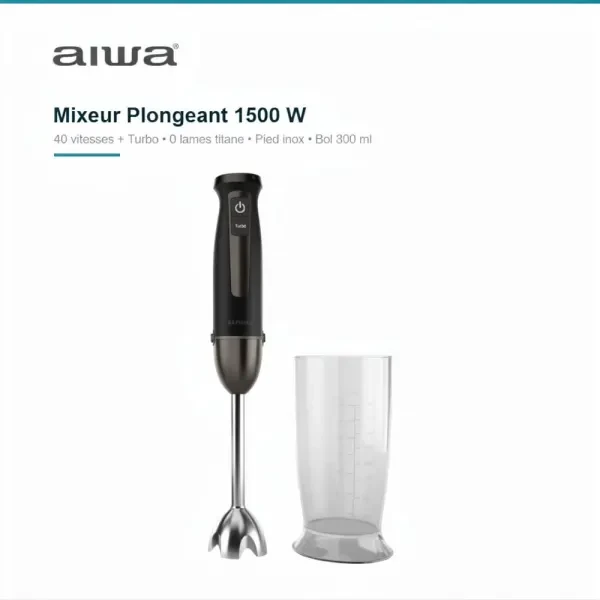 Mixeur Plongeant 1500 W 40 Vitess - 1