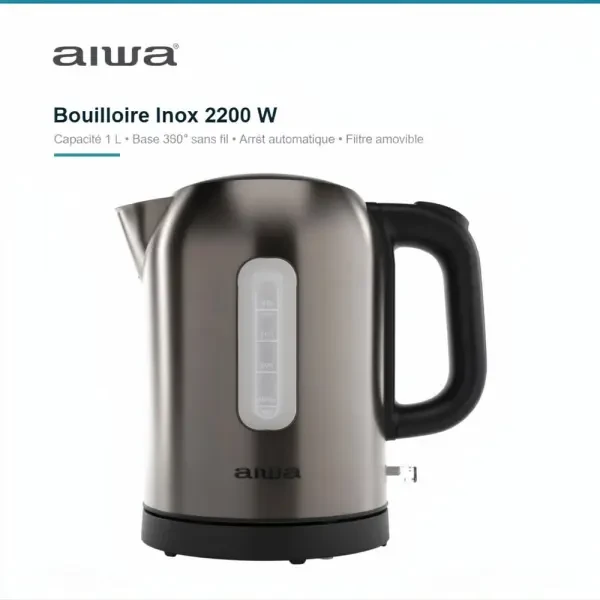 Bouilloire Électrique Inox 2200 W - 1