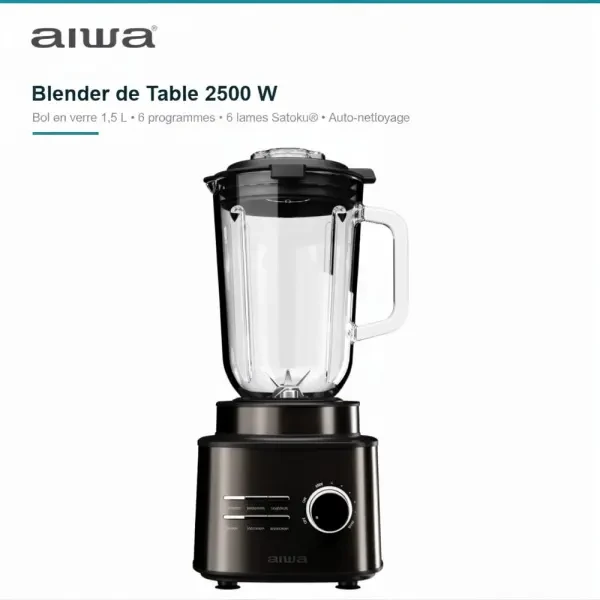 Blender de Table 2500 W Bol - 1