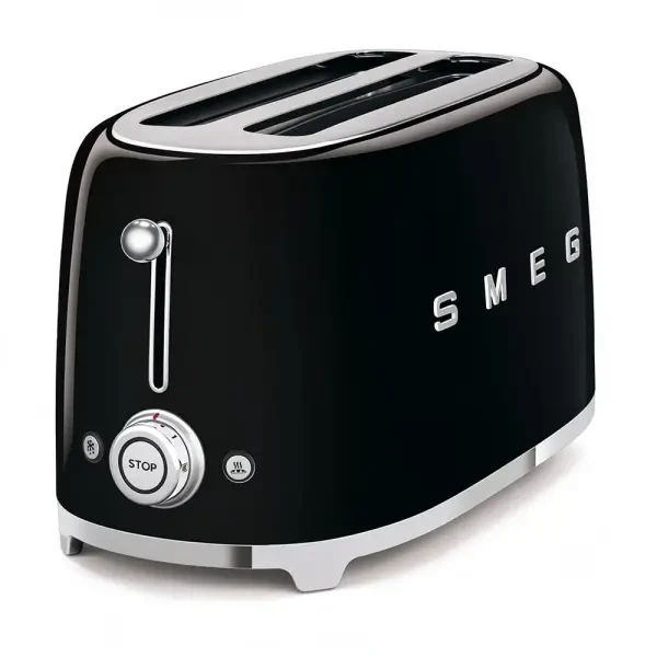 Grille Pain SMEG NOIR 1500W TSF02 - 1