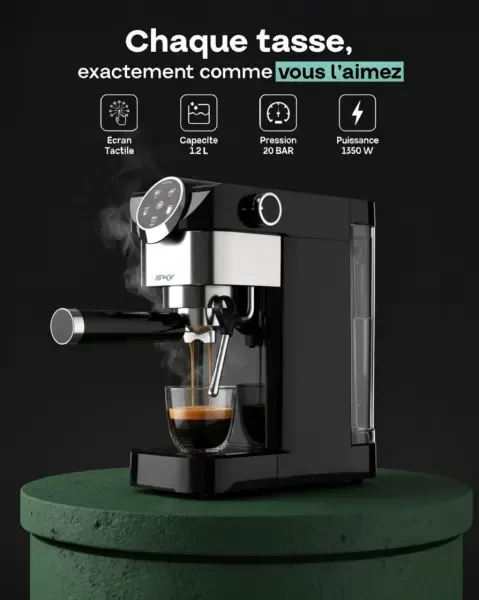 Machine à café poudre espresso - 1