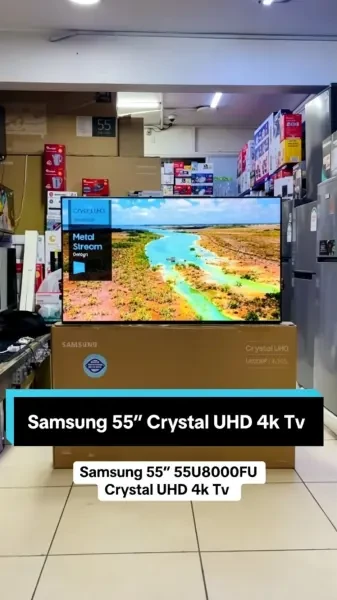 Samsung 55" UHD Crystal - 1