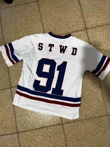Haut baseball stwd blanc - 1