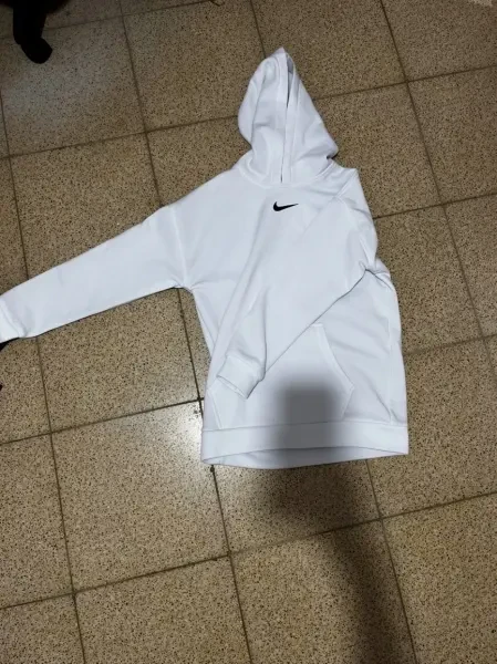 Sweat à capuche Nike blanc taille - 1