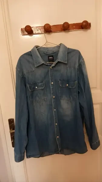 Chemise jeans homme ZARA - 1