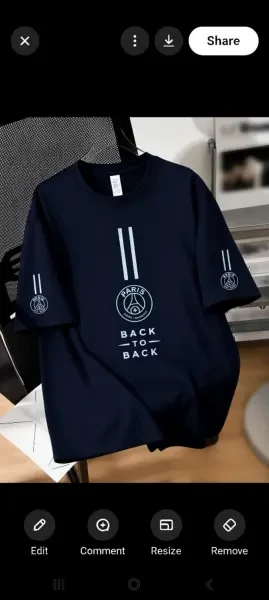 Tee shirt PSG back to back - 1