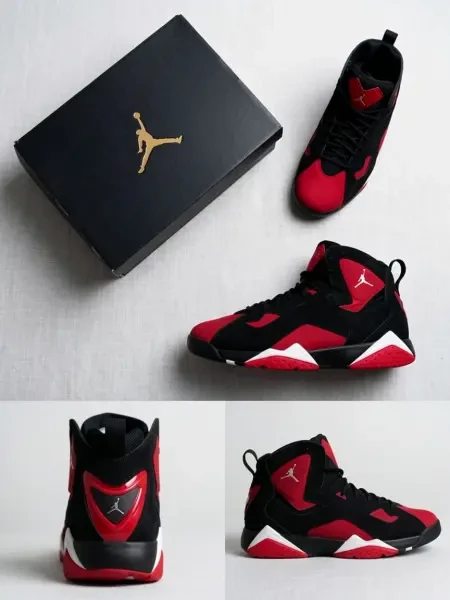 Jordan True Flight Black/Red NEUV - 1