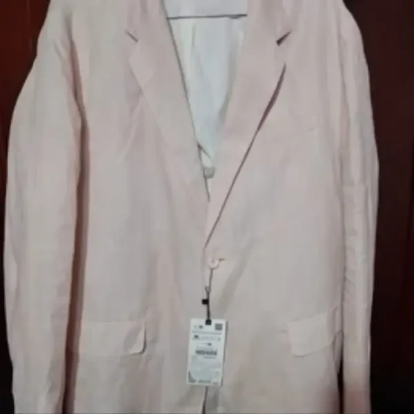 veste zara homme 100% lin - 1