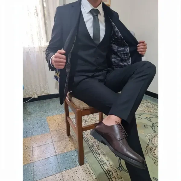 Costume homme Kenzo noir chaussur - 1