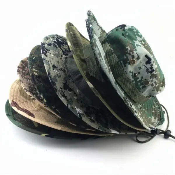 Chapeau de pêche / Bob militaire - 1