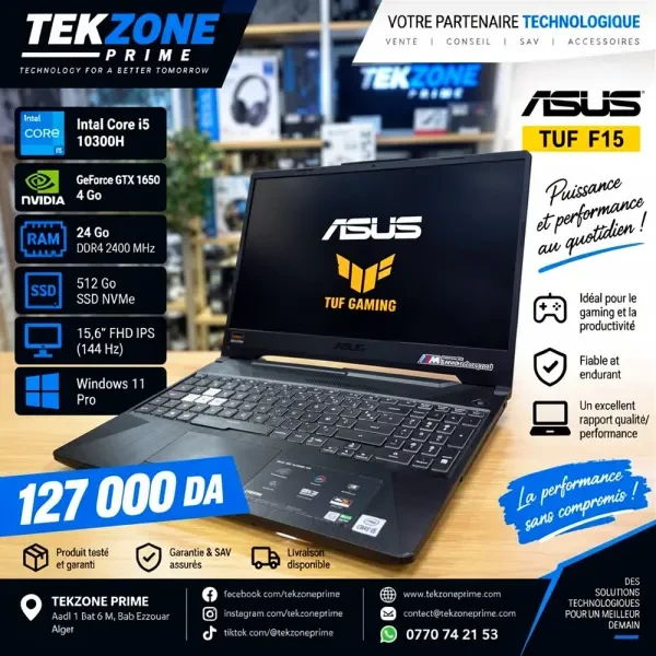 LAPTOP ASUS TUF I5 10H 24GB DDR4 - 1