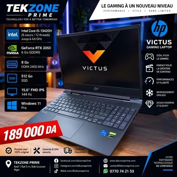 LAPTOP HP VICTUS GAMING LAPTOP 15 - 1