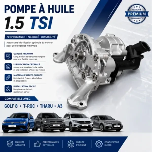 Pompe À Huile 1.5 Tsi Golf 8 T-RO - 1