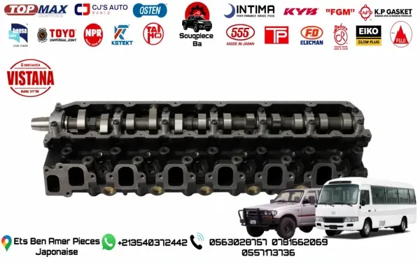 Culasse COMPLET TOYOTA COASTER 1H - 1