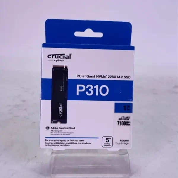 Crucial P310 1TB PCIe Gen 4 NVMe - 1