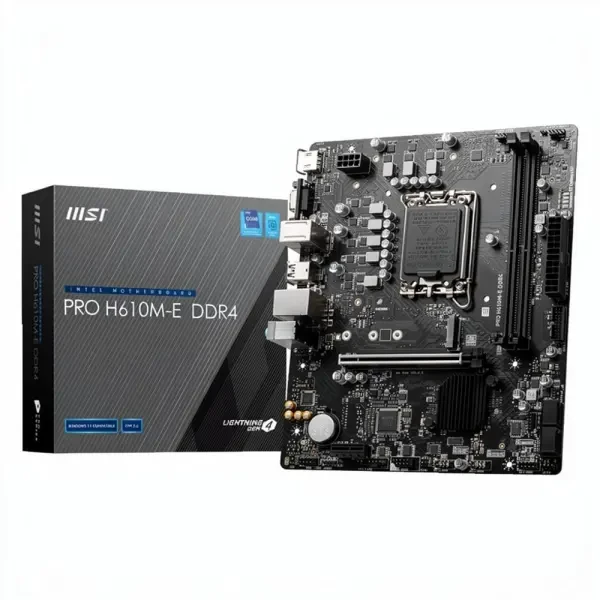 Carte Mere MSI PRO H610M-E DDR4 - 1