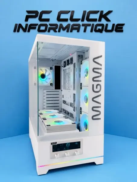 Boitier MAGMA LX451 7 FAN RGB - 1