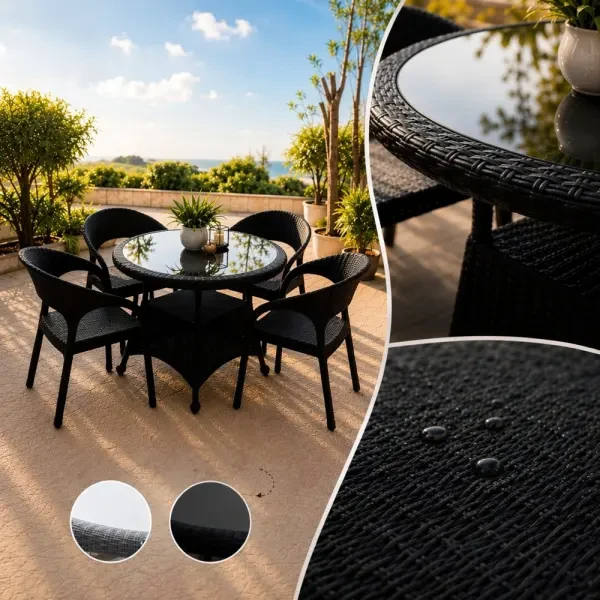 Table & Chaises Extérieur - 1