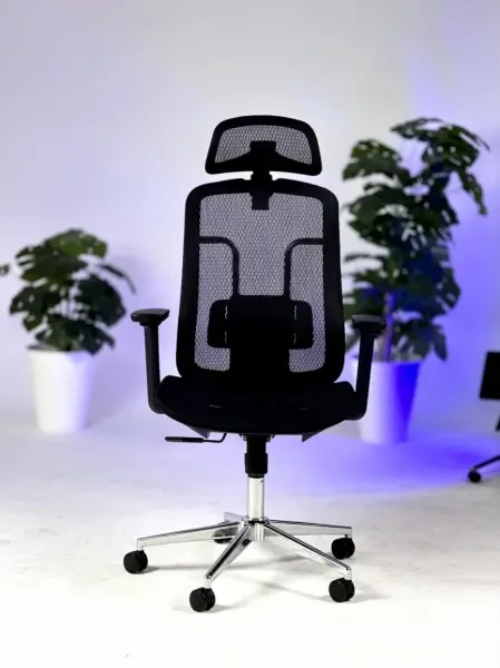 Chaise opérateur ALIGNA filet noi - 1