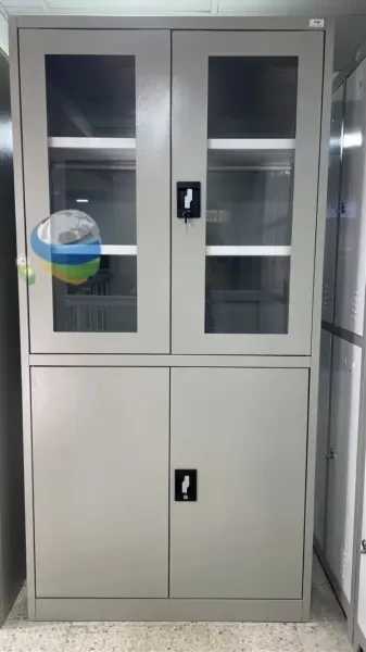 Armoire métallique 1/2 vitrée Tôl - 1