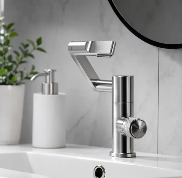 Mitigeur Lavabo en aluminium - 1