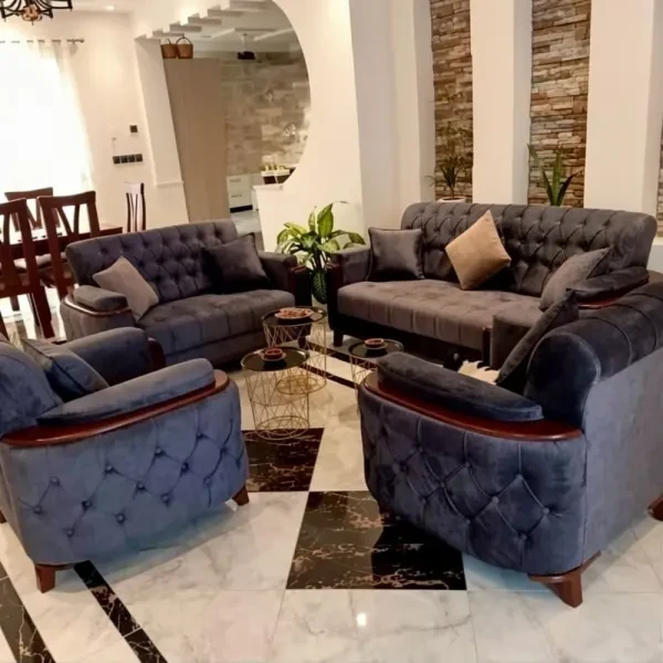 Fauteuil 7 place avec table base - 1