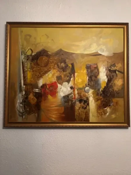 Cadre Tableau Sergio Silva C - 1
