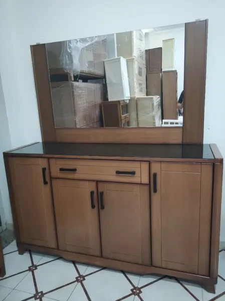 Bahut Salon Bois Hêtre - - 1