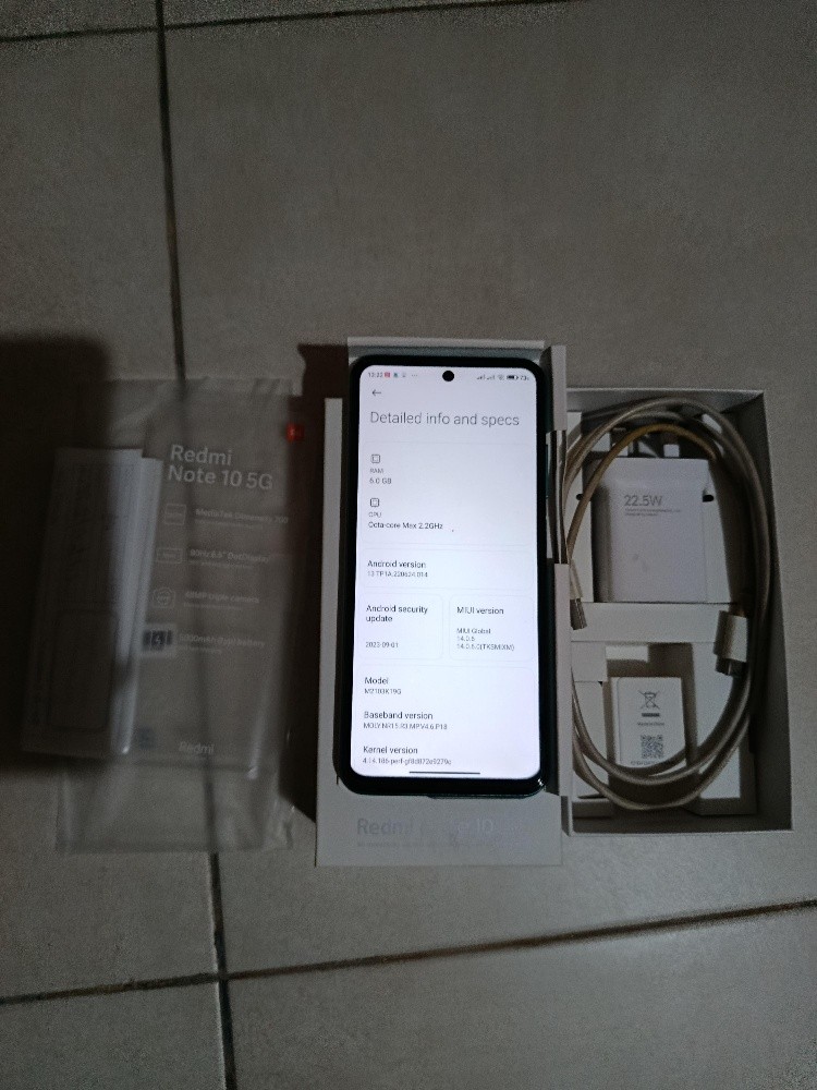 Redmi note 10 5g - 3
