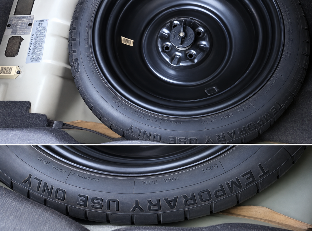Roue de secours Fiat 500 - 2