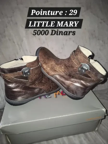 Bottines Little Marie FRANCE Neuv - 1