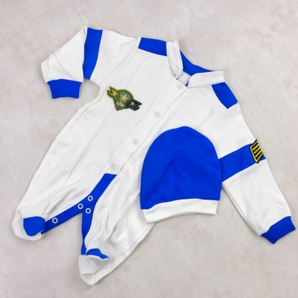 BABY PILLOT BLANC BLEUE F (4050) - 1