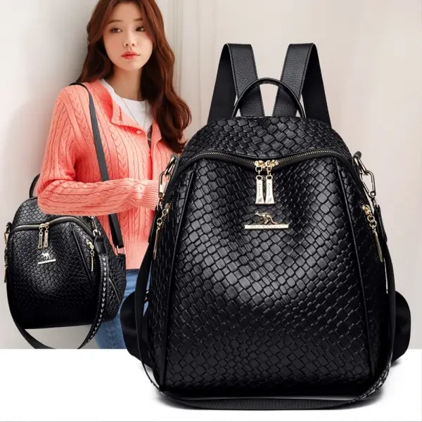 Sac À Dos En Cuir Pour Femme - 1