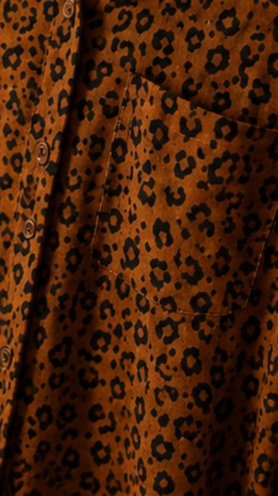 chemise marron pour femme - 5