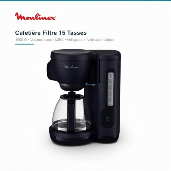 Cafetière Filtre MOULINEX 15 Tass - 1