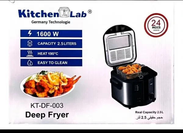 FRITEUSE KITCHEN LAB 2,5L - 1