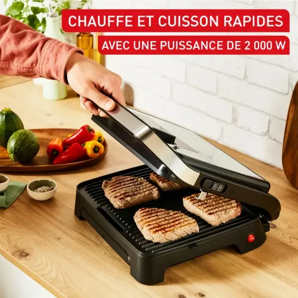 TEFAL Inicio Adjust 2en1 Grill & - 1