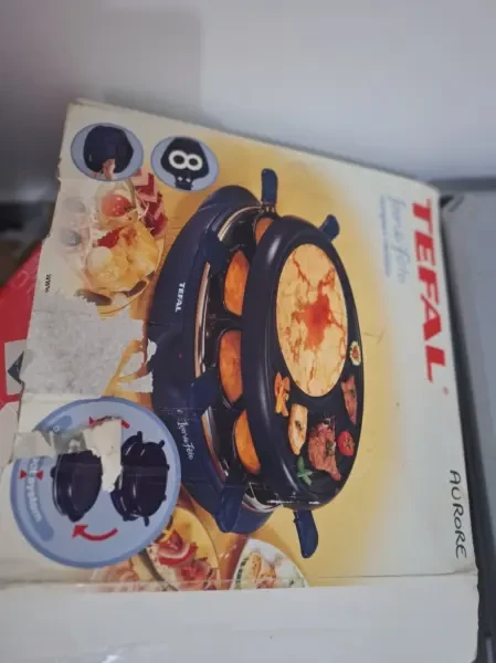Appareil à raclette, gril et crêp - 1